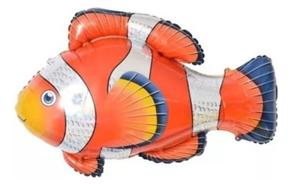 Globo Pez Rojo Nemo Marina X1u Metalizado 70cm Cotillon 0 Globo Pez Rojo Nemo Marina X1u Metalizado 70cm Cotillon 0