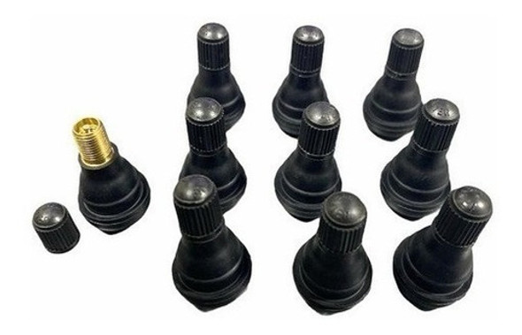 Válvula Tr-412 Por 15 Unidades P Cubiertas Sin Camara Moto 0