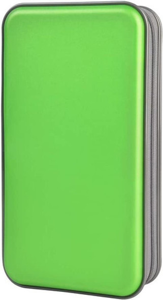 Porta Cd Dvd - Estuche Portatil - Capacidad 96u. - Verde 0