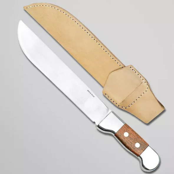 Facao Bianchi 10polegada(25,5cm Lamina) Mad/alum Com Bainha 1