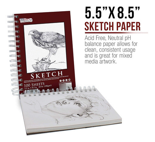 Cuadernos Arte Dibujos Bocetos  Paquete De 3 1