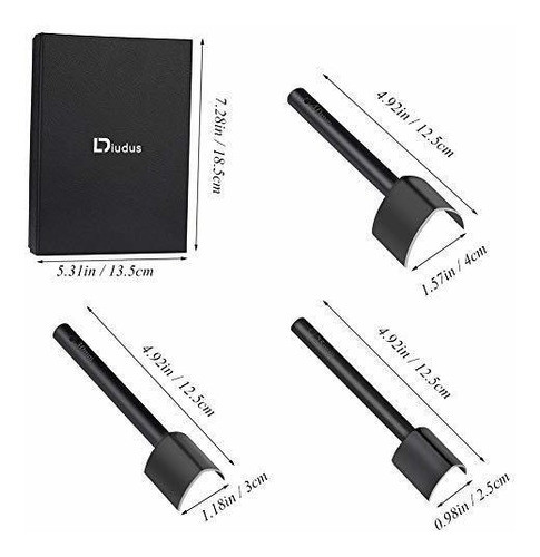 Juego De 3 Punzones En Forma De V Para Cortar Cuero. 1