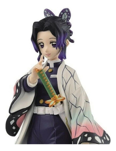 Figura Kochou Shinobu De Demon Slayer Mide 14 Cm, Importado 1