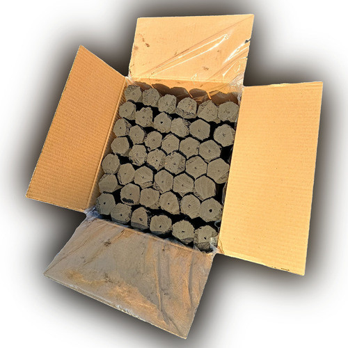 Carvão Ecológico Natubrasa 4,5kg - Briquete Sem Fumaça 1