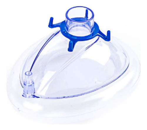 Máscara De Anestesia Com Coxim Inflável Nº5 Adulto G Wellead 0