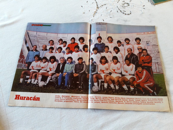 Suplemento Goles Match Nº 1699 Poster Huracan - Benitez Boca 1