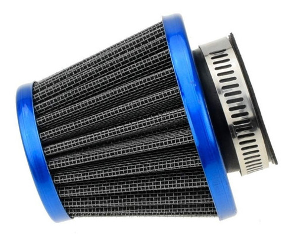 38 Mm 1 1/2  Filtro De Aire Azul Para 50cc-125cc 1