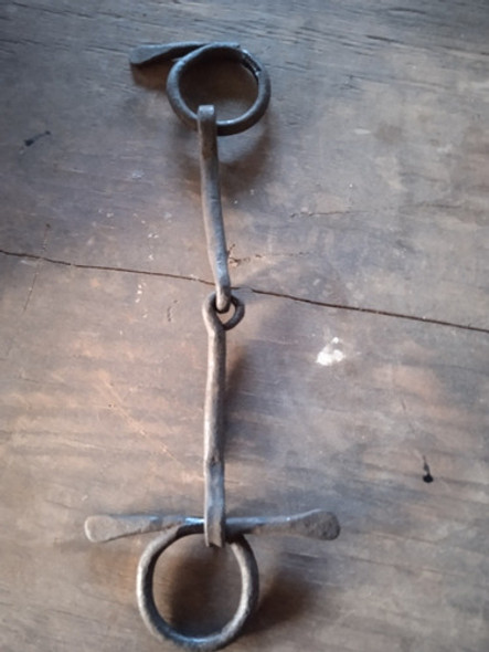 Freno De Caballos Antiguo Viejo Para Decorar 0