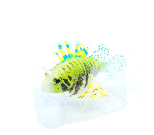 Enfeite Lionfish Peixe Maxxi Decoração Aquários Preta 15111k 1