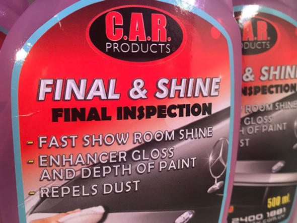 Final Shine Liquido Limpieza Autos Exposicion Auto 500ml F06 1