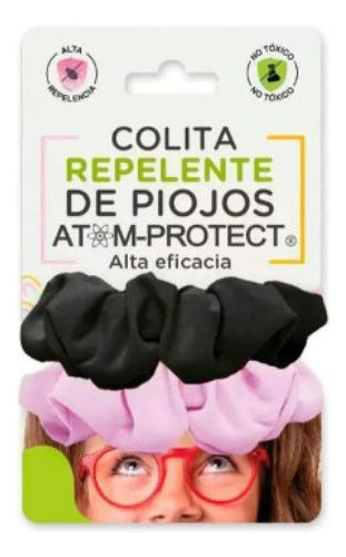 Colita Repelente Piojos Atomprotect X2 Colores Surtidos 1
