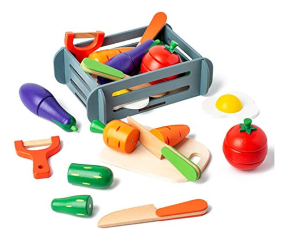 Jocy Alimento Magnético De Madera Para Niños, 0