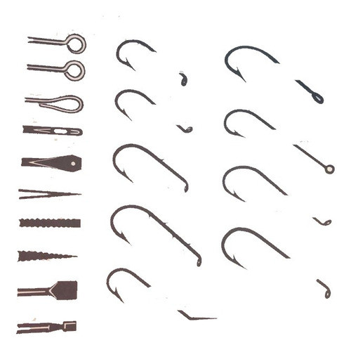 Anzuelos Mustad Noruego Serie 1909y Original 100 Unidades 0