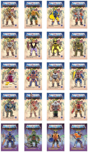 Tradings Cards Catalogo Argentino He-man Top Toys Motu Ur 1