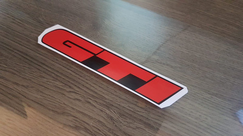 Adesivo Emblema Traseiro Gti Vw Golf Mk3 94 95 96 97 988 1