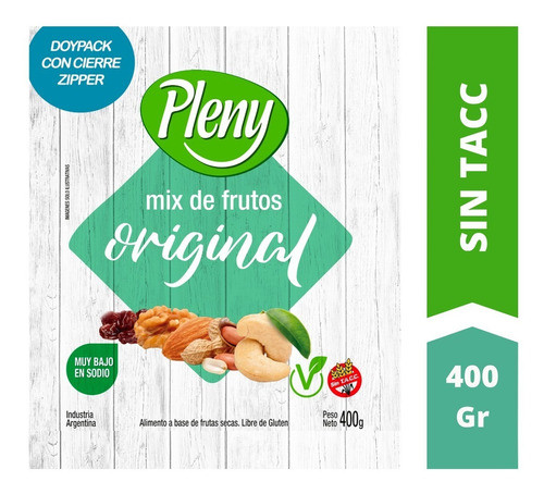 Mix De Frutas Secas Original X 400 G - Sin Tacc 0