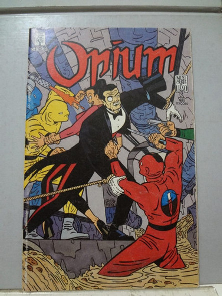 2 Gibis Hqs Opium Mini Série Em 3 Edições Nº 1 E 3 Abril 1
