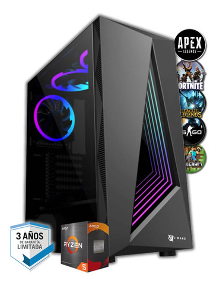 Pc Gamer Amd Ryzen 5 5500 32g 2tb Gtx 1650 4g Wifi Juegos 1