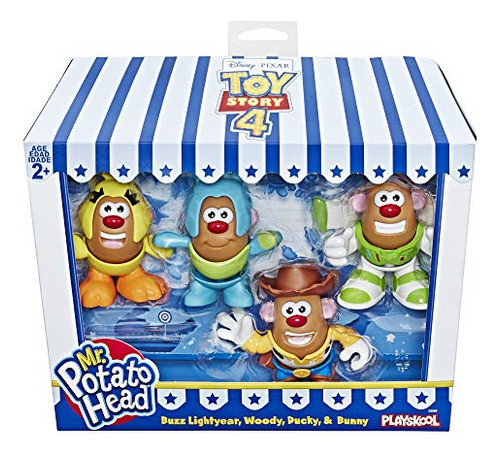 Mr Potato Head Disney / Pixar Toy Story Mini Paquete De 4 Fi 1
