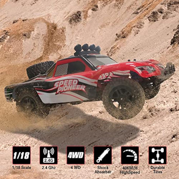 Volantexrc Coche Rc A Escala 1:18, Auto De Control 1