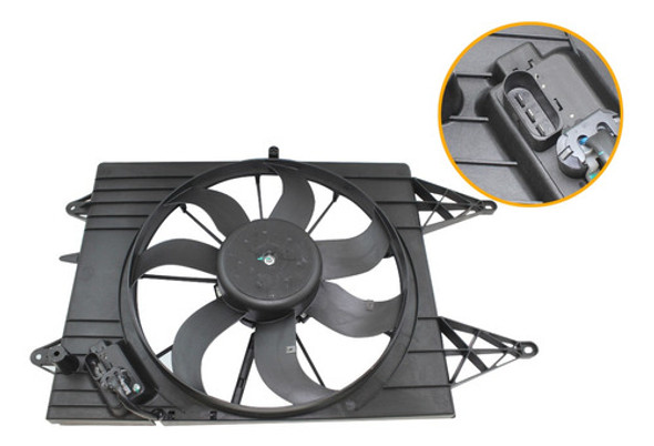 Electro Ventilador Volkswagen/saveiro/ Gol G5 V 2006-2012 1