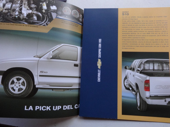Folleto Agencia Chevrolet S10 Pick Up No Catalogo No Manual 1
