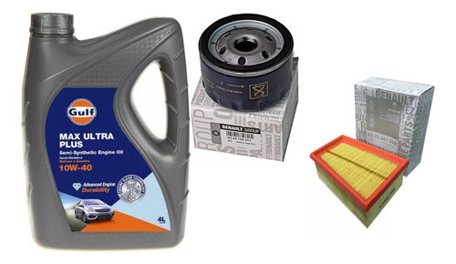 Filtro Aceite Aire Gulf Original Kangoo 1.6 16v K4m 0