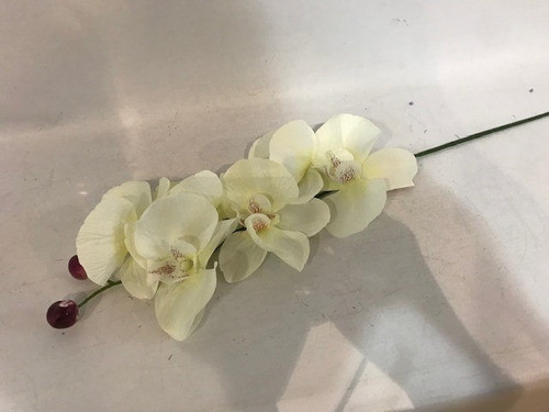 Vara Orquidea  Flor Artificial 62cm Decoracion X 10 Unidades 1