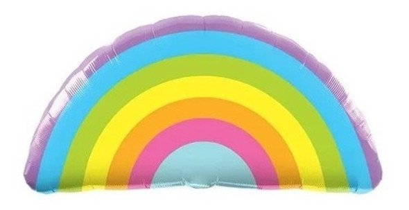 Arcoiris Globo Metálico - 73 Cm - Universo Mágico 0