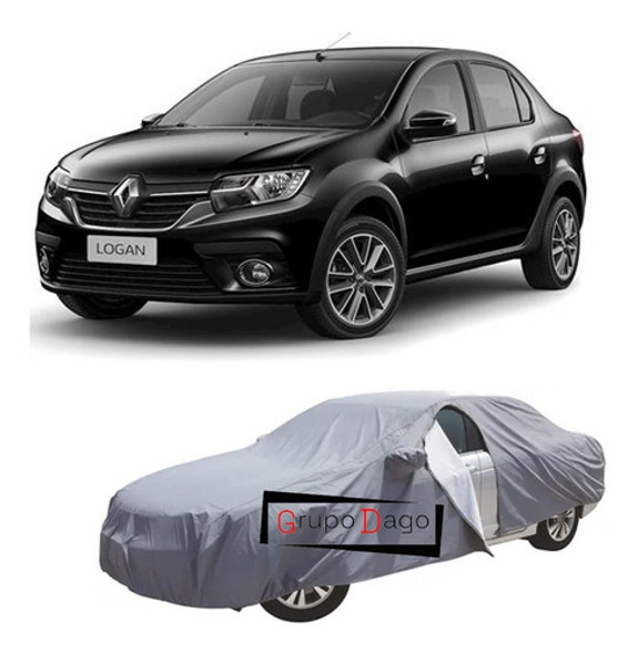 Funda Cubre Auto Renault Logan Impermeable Tricapa 0