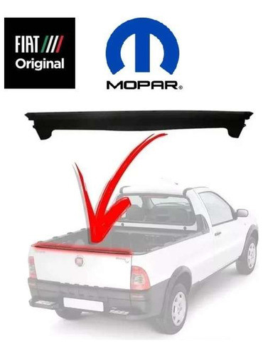 Acabamento Tampa Traseira Strada Fire 2008 Fiat 1