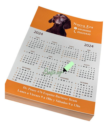 Almanaque A4 2024 0