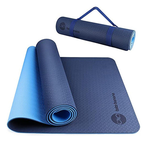 Bobo Banana Esterilla De Yoga Tpe De 6 Mm De Grosor, 72'' × 0