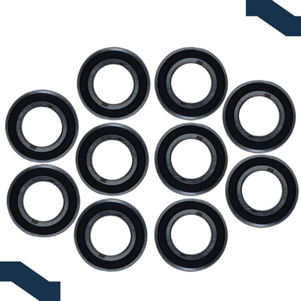 Kit 10 Rolamentos 6006 2rs  Chavetado Lavadora Electrolux 0 Kit 10 Rolamentos 6006 2rs  Chavetado Lavadora Electrolux 0