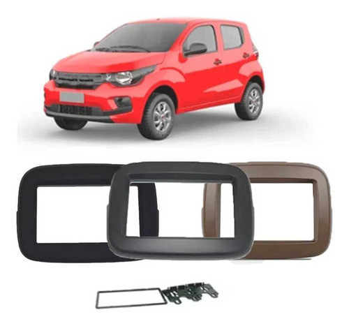 Marco Adaptador Radios 2 Din Fiat Mobi2016 A 2019 0