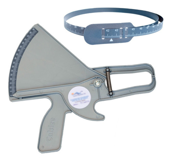 Plicometro Medidor De Pliegues + Cinta Métrica Policarbonato 0