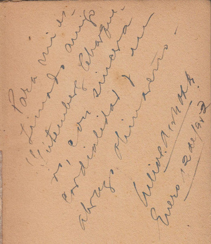 Uruguay Rural Cuesta Arriba Julio Da Rosa 1952 Asir Dedicado 1
