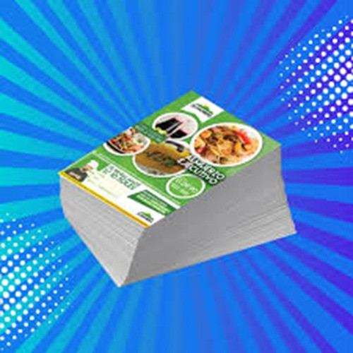 Volantes Folletos Todo Color 500 10 X 15 Promo!!!! 0