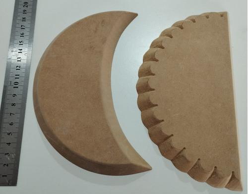 Moldes Para Ceramica En Mdf Modelo Luna Y Empanada 1