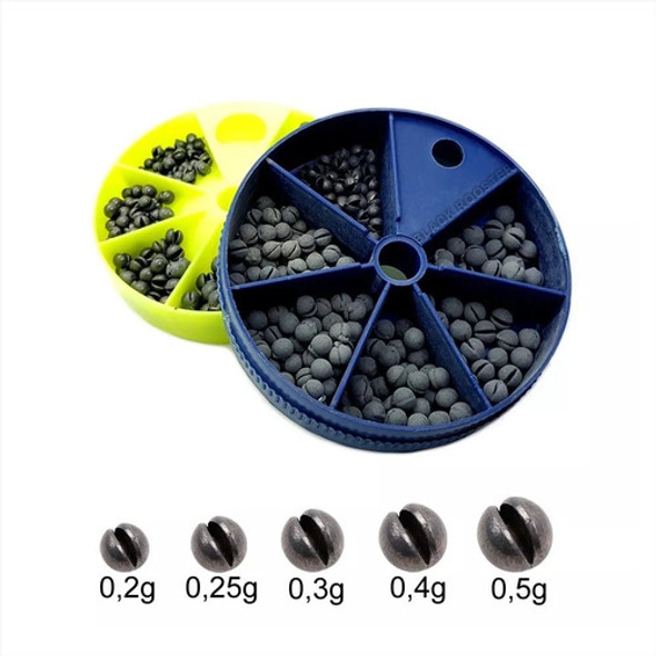 Plomitos Plomada Munición Partida Brazolada Pesca Al Hilo 1