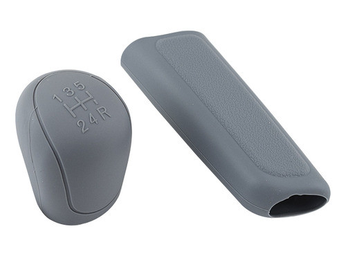 Protector Univ. Palanca Cambio+ Freno Mano Silicona Gris 0