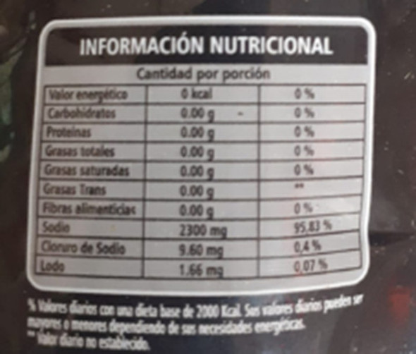 Sal Negra Del Himalaya 220g (la Trinidad) 1