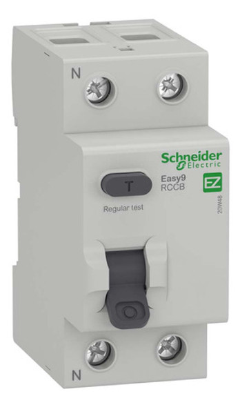 Disyuntor Diferencial 2x63a 30ma Schneider Ez9r36263 0