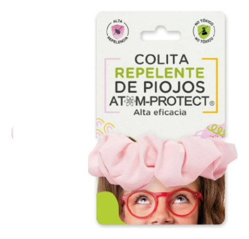 Colita Repelente Piojos Atomprotect Rosa 0