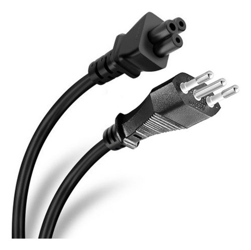 Cable De Corriente Para Notebook (3 En Linea - Tipo Mickey) 0
