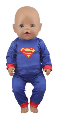 Ropita De Muñeca Bebé Reborn Otros Bebotes Disfraces Superhe 0