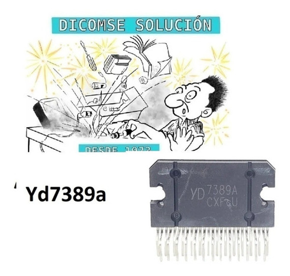 Circuito Integrado Yd7389a Yd7389 Zip-27 0