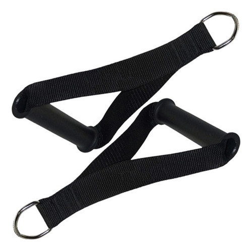 Puxador Fita Famafit Cross Over Par 2 Unidades 30cm Preto 0