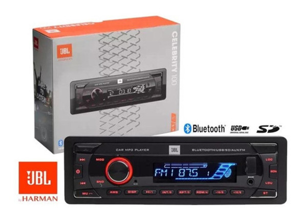 Radio Jbl Celebrity 100 / Radio 1 Din Para Auto Con Bt / Usb 1