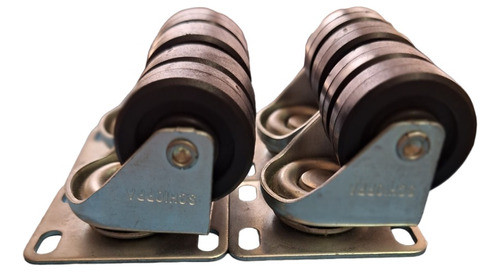 Ruedas Giratorias De 50mm Schioppa Para Heladeras 1